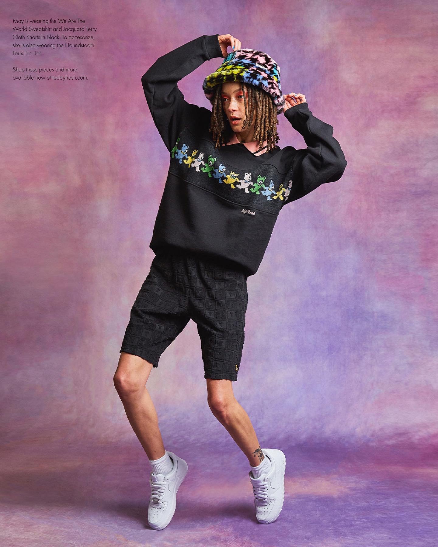Teddy Fresh on X Shop a variety of cute and colorfully detailed sweaters bottoms and headwear available online now. https t XxkD32JT1R X