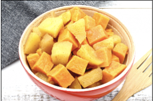In celebration of #NutritionMonth, please check out this Baked Batatas and Apples recipe from <a href="/USDAgov/">Dept. of Agriculture</a> ow.ly/UTKg50Ib0Xn