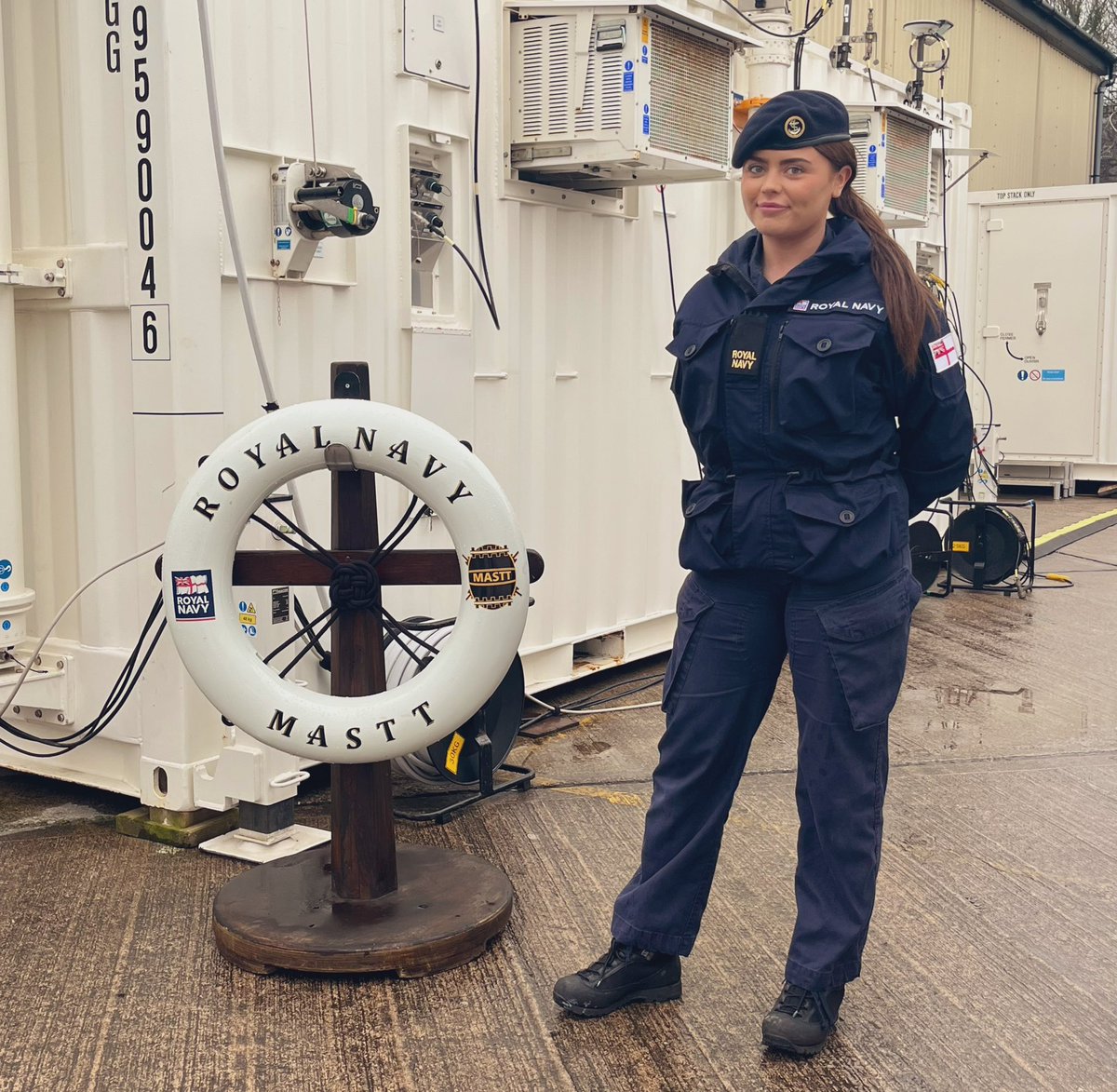 For #InternationalWomensDay meet AB Booth, who is as a Subject Matter Expert in Towed Sonar Operations and Post Mission Analysis. She is one of the first Mine Warfare ratings being exposed to MCM autonomy… the future of the MW branch is in safe hands.