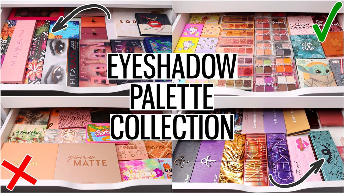 melindafenves's tweet image. EYESHADOW PALETTE COLLECTION 2022 😱 *DRUGSTORE &amp;amp; HIGH END*
Watch here 👉 youtu.be/kgLwJuWF3LY
#eyeshadowcollection #makeupcollection #palettecollection