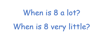 Part of number sense is understanding the value of a number in context.  Have you tried asking students questions like these?  These prompts generate great conversations and give you insight into student thinking.  (Use any numbers that are appropriate for your students!)