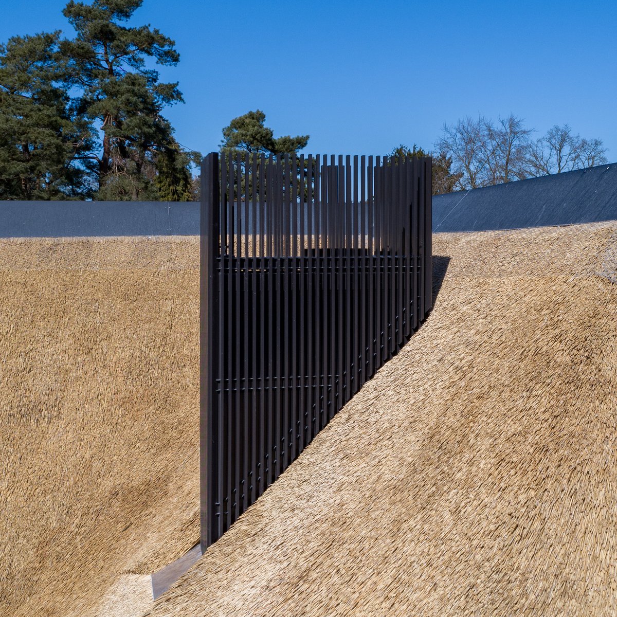 Nokvorsten bekronen het dak, maar wat voor een soort moet u nemen? Hier werken wij met COFAC aluminium composiet nokvorsten; brandwerend en perfect voor de strakke afwerking. derietdekker.nl #derietdekker #rietendak