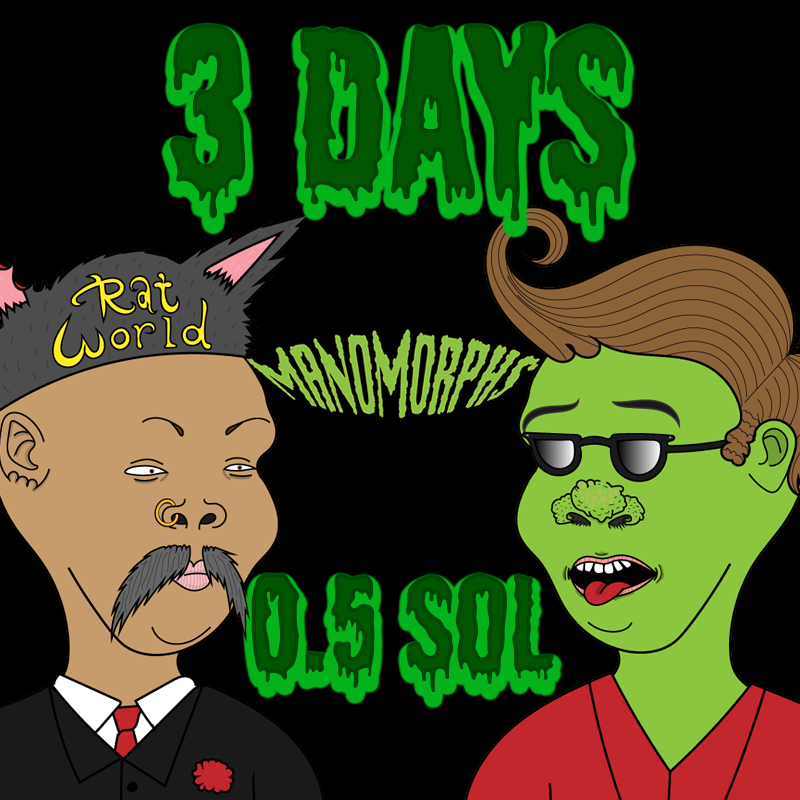 manomorphs's tweet photo. 3 DAYS! 

#Solana #solananfts #NFTCommunity https://t.co/O7jlyCkhk3