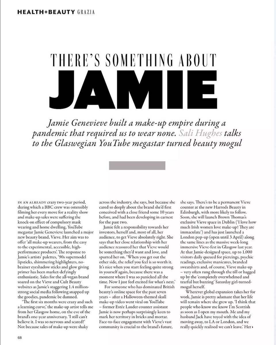 jamiegenevieve's tweet photo. 🖤🖤🖤 @GraziaUK @salihughes @ClaireRothstein https://t.co/DXheBR5ayF