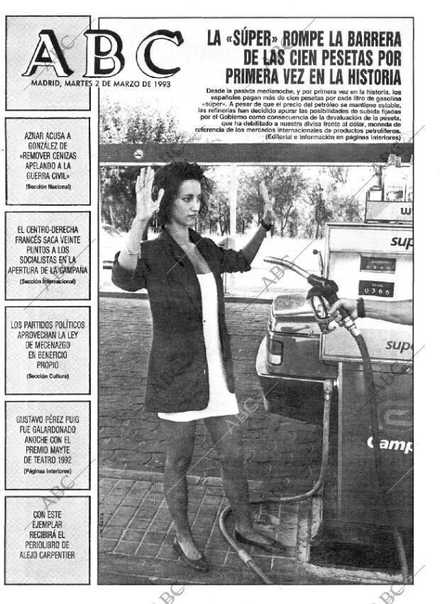 y 29 años después ha roto la de las 300 pesetas !!! (aunque  ya no ocupe portadas)