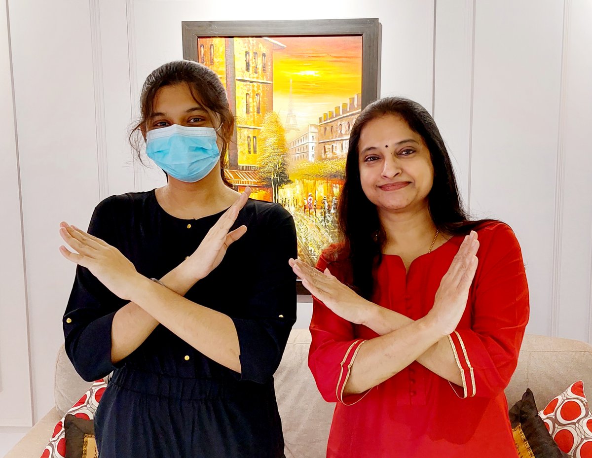 This picture is special as I got to celebrate Women’s Day this year with my daughter.Happy IWD to all the lovely women out there &amp; specially to the new generation of young women for their courage in speaking out,inspiring others and being bold .#IWD2022 #Breakthebias