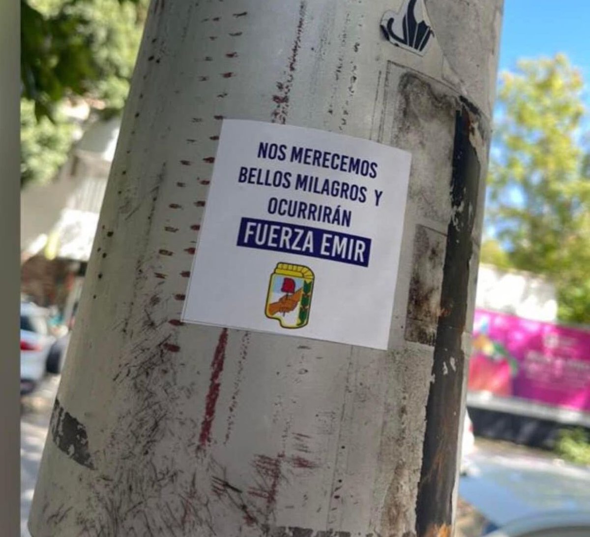 Fuerza compañero <a href="/emirfelixok/">Emir Félix</a>

Todo el Peronismo Maipucino deseando lo mejor para tu pronta recuperación!
🙏