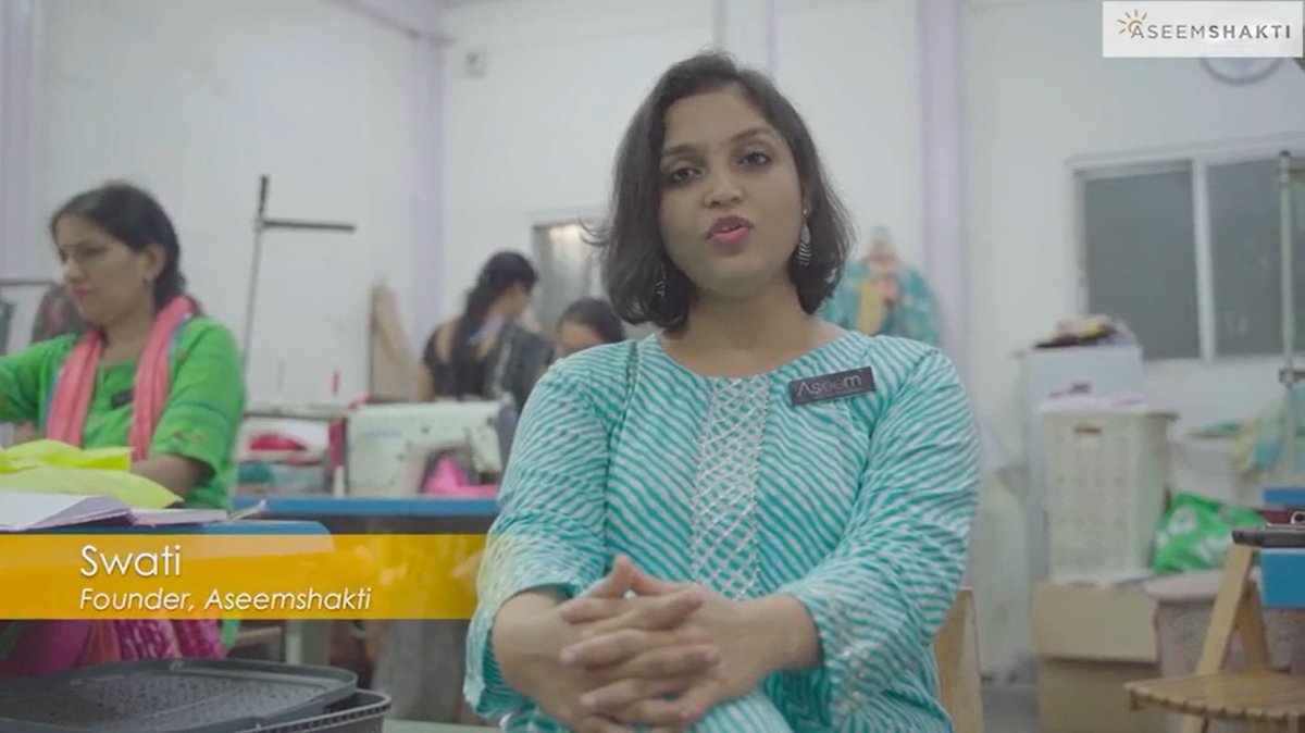 AIMtoInnovate's tweet photo. On #IWD2022, we share @AseemShakti's story of channeling untapped female potential by creating actionable work opportunities. 

Swati, Founder of the startup talks about integrating #women👭 along the production and supply chain. #InnovationsForYou

🖇️: https://t.co/AyVGOYvZUo https://t.co/Sd40o8YjU0
