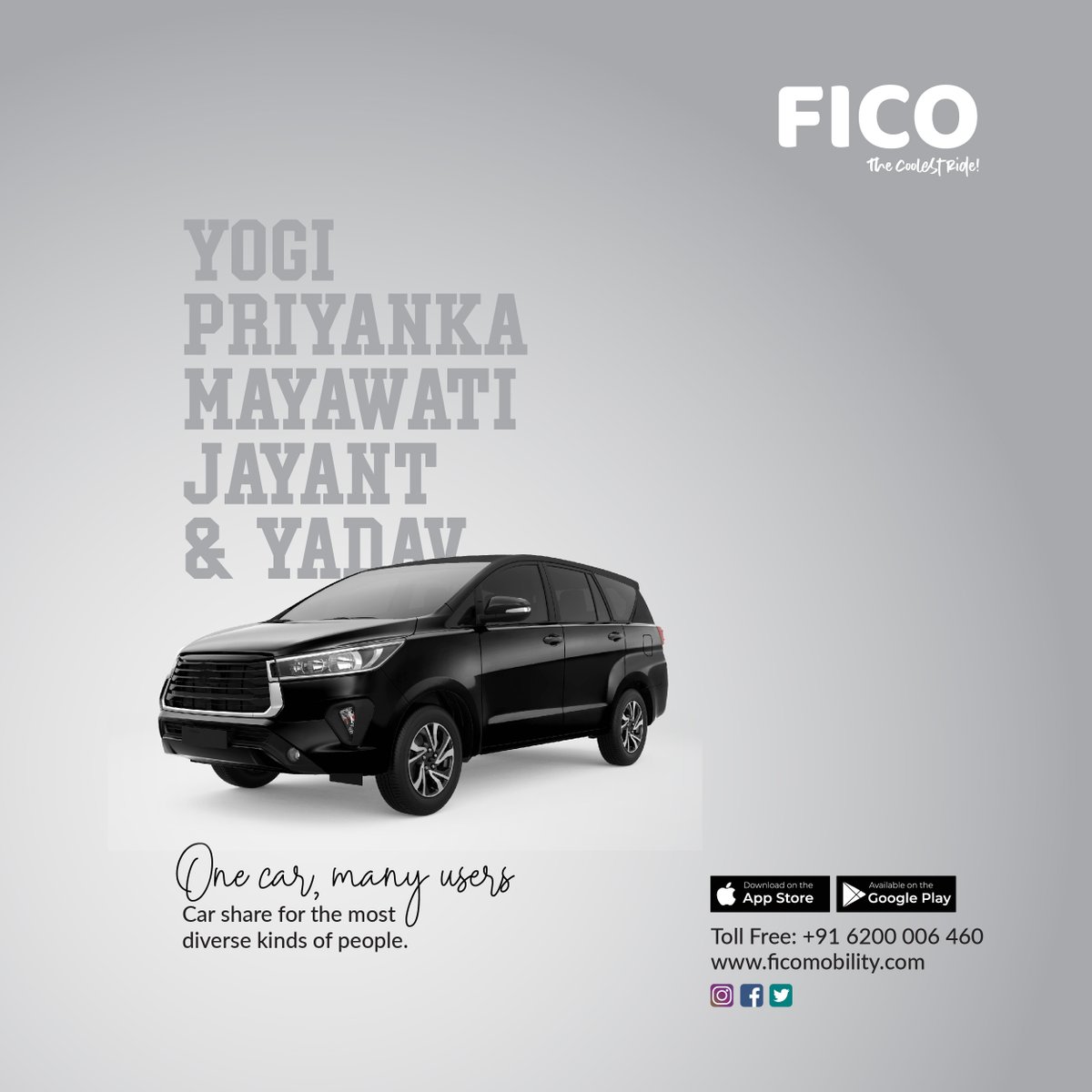 Fico_mobility's tweet photo. Now that a fiercely fought election battle is over, everyone could go back to sharing the same car again. 

Book Now:  https://t.co/inLsbViG1u
TOLL-FREE: 6200 006 460

#ficocarshare #Fico #FicoMobility #CarShare #FicoHost #ExitPoll #Election2022  #ExitPoll2022 #ElectionResults https://t.co/BbBvGsKkoK