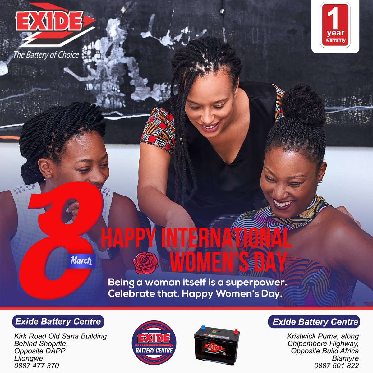 Exide Battery Centre tweet media