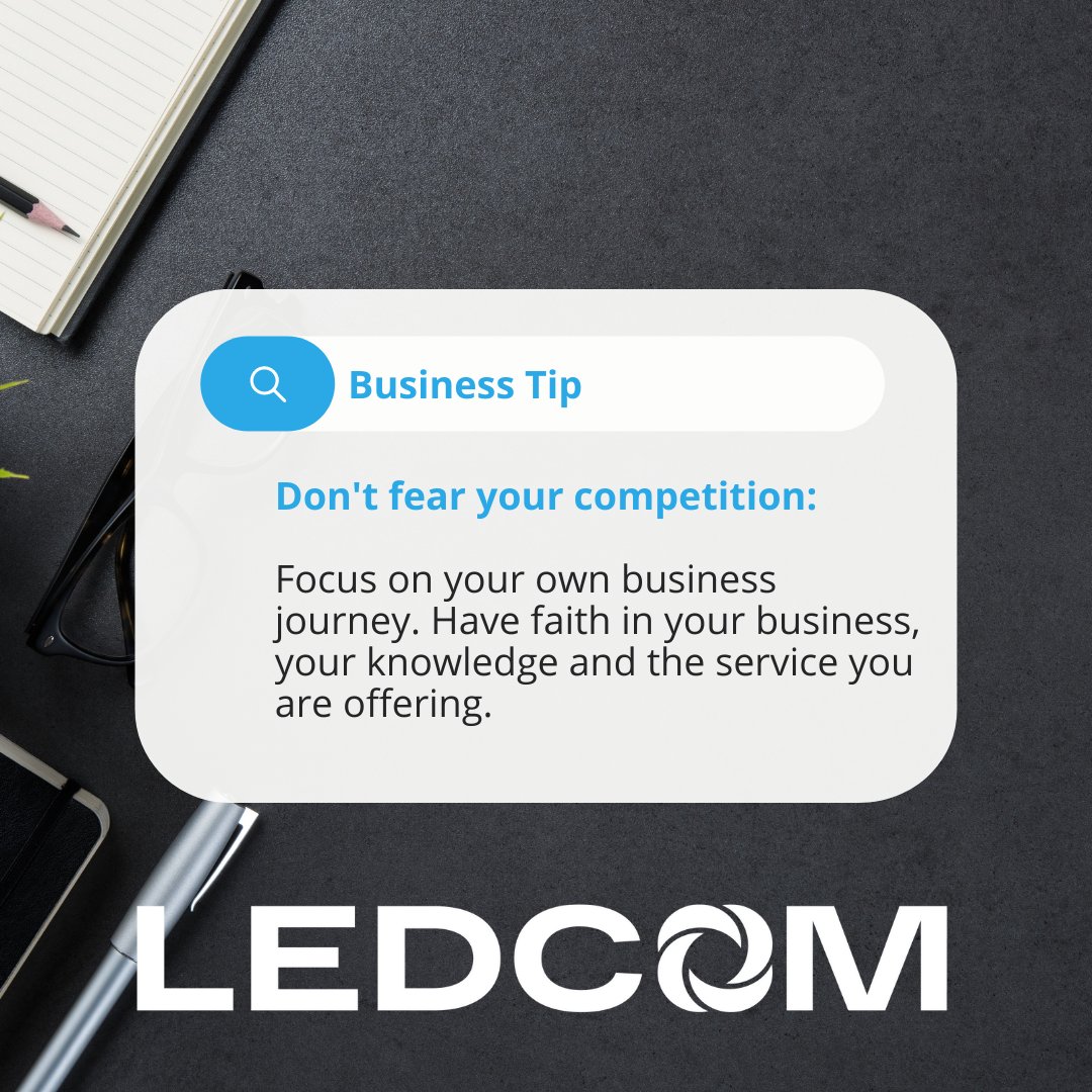 ledcomltd's tweet photo. It can be hard not to compare your journey to someone else’s, but our #TopTipTuesday this week is to remind you to have faith in your business, your knowledge and your service offering.
If you need assistance call: 028 2826 9973 or email: info@ledcom.org.
#LEDCOM #NIBusiness https://t.co/qaFfz1b7oC