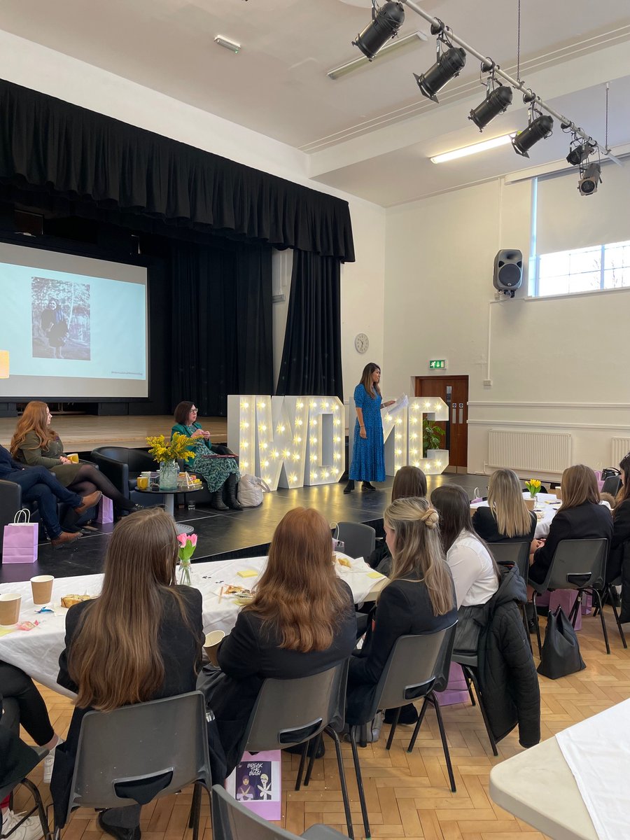 Wonderful words from <a href="/Raina1/">Raina Heverin</a> who tells us - as we enjoy #IWD22 cakes - "I am here to tell you that you CAN have your cake and eat it…If you want to." 
We are so inspired by Raina's experiences leading two businesses. We need to "increase representation &amp; normalise differences."