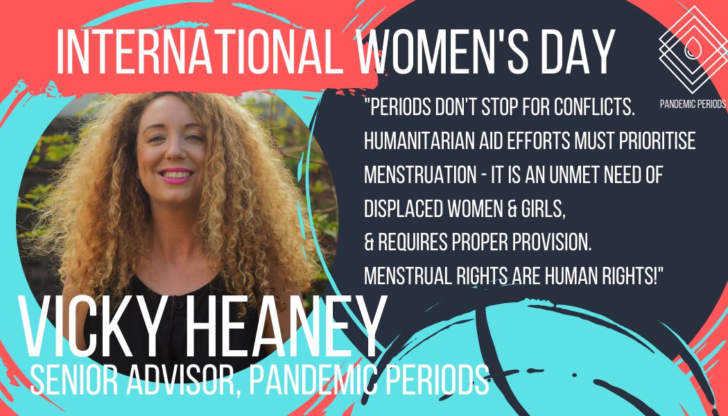 Today is  #IWD2022, &amp; PP is advocating for intersectional menstrual health mainstreaming in public health programmes, emergency responses, &amp; pandemic preparedness. 

<a href="/Vvfabs/">Victoria Heaney</a>   #InternationalWomensDay2022
