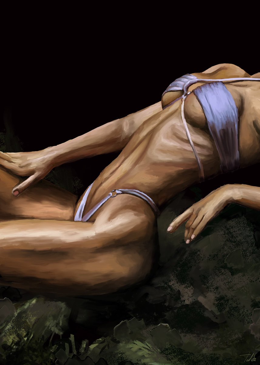 Bali. At the waterfall