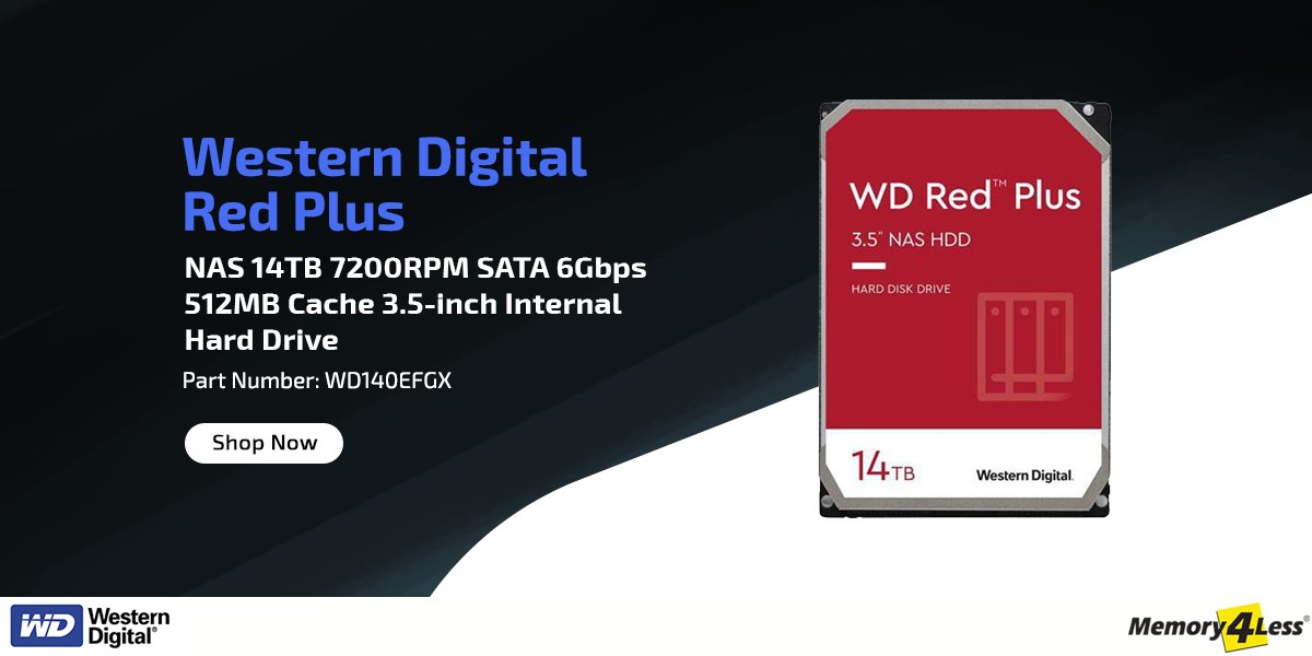 SALE開催中 Western Digital WD140EFGX 14TB WD Red Plus NAS HDD