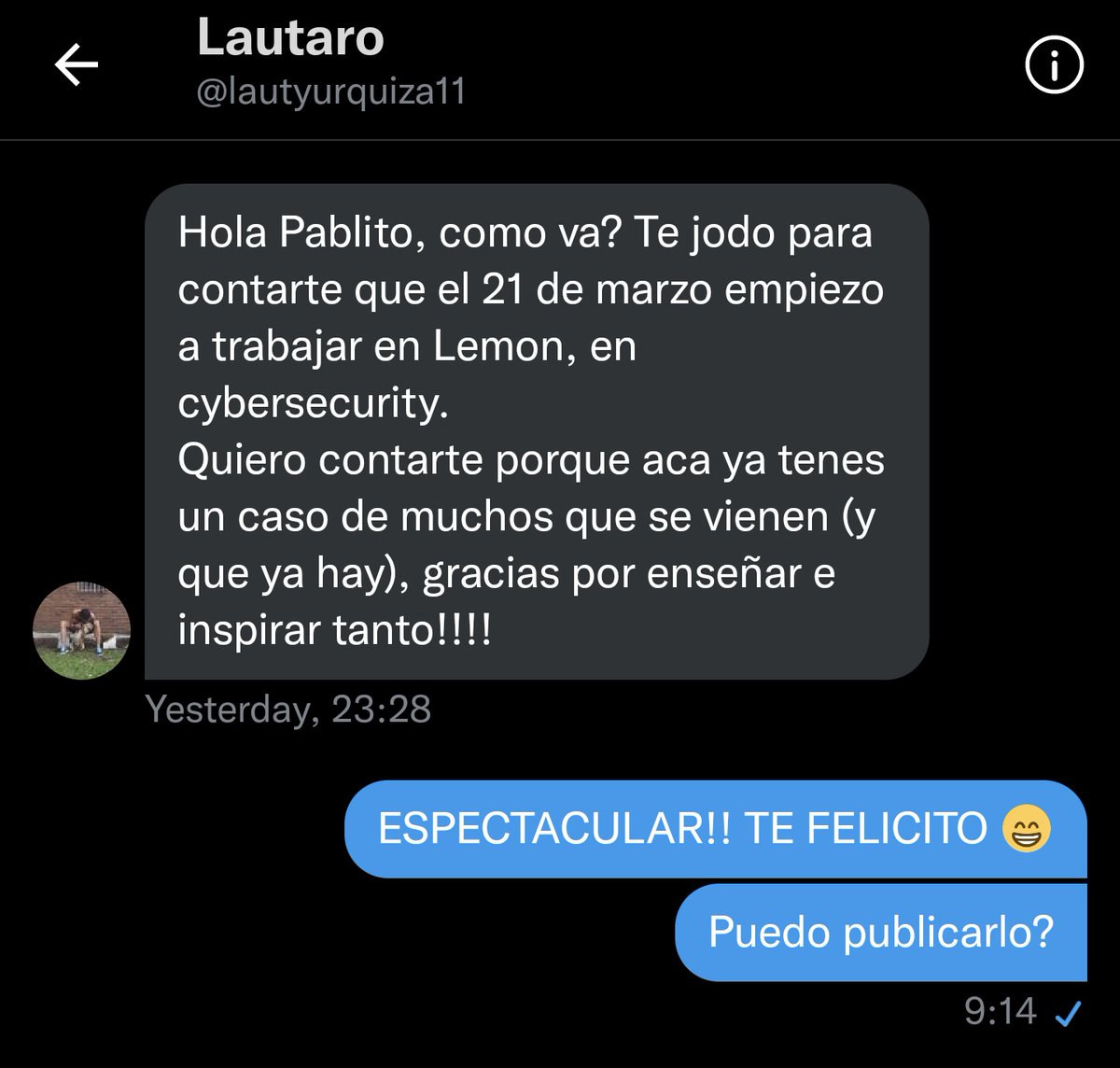 How it started -&gt; How it's going.
Por ésto hacemos Defy Education 💪🏻
Que la cuenten como quieran