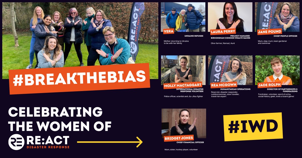 React_Response's tweet image. Happy #IWD! We pride ourselves on being diverse through our people and actions.
 
We stand with: 

🙅‍♀️Women of Ukraine
🙅‍♀️Women in business 
🙅‍♀️Women in sport
🙅‍♀️Women of the defense force 
🙅‍♀️Women in our homes and hearts 

We are committed to our ongoing effort to #BREAKTHEBIAS.