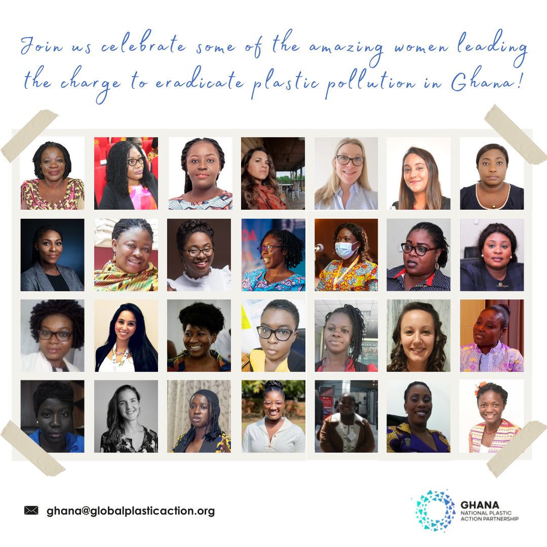 GhanaNPAP's tweet photo. On this day, we want to recognise the contribution of women around Ghana leading the charge towards the eradication of plastic pollution! Happy International Women's Day!
#breakthebias https://t.co/FE3bvH8LZ2
