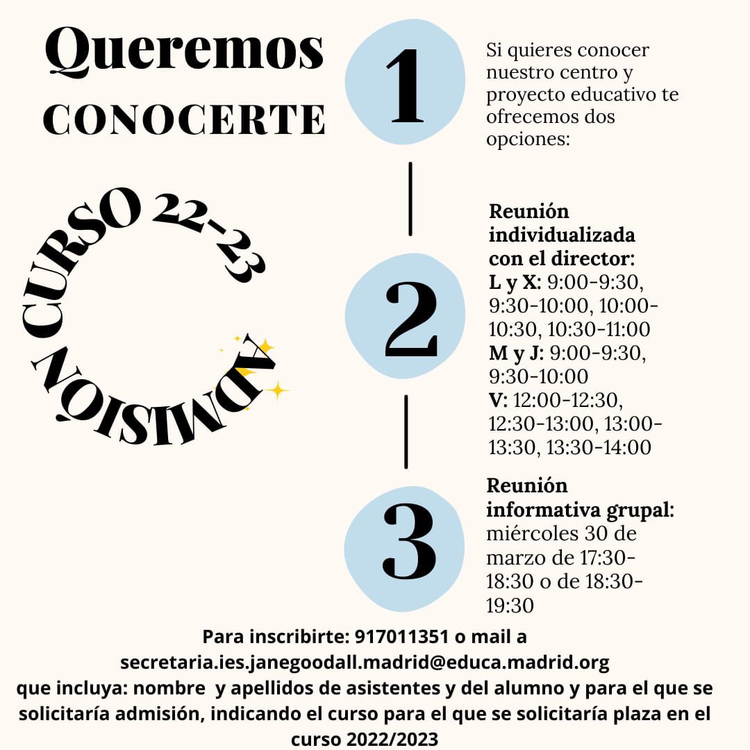 Si estás interesado en escolarizar a tu hijo/a en nuestro centro, queremos conocerte y que nos conozcas