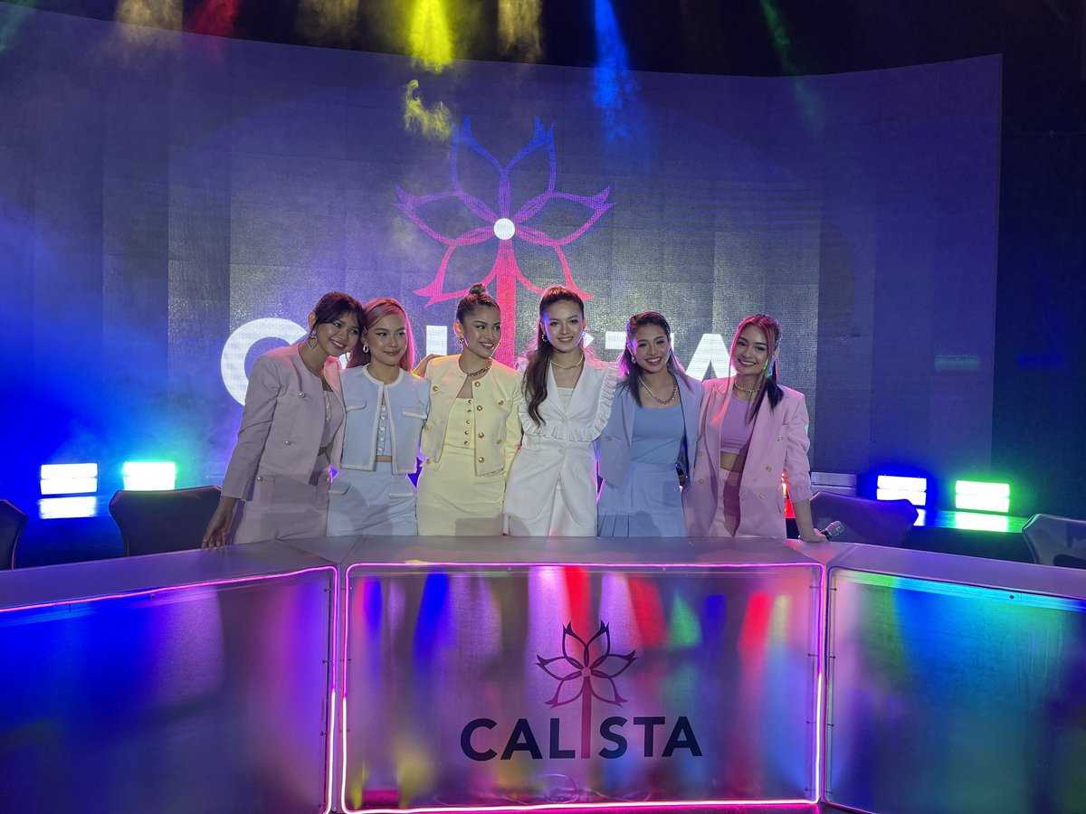 pelikulamania's tweet photo. There's a new girl group in town. Meet #Calista.
The group is composed of #AnneTenorio, #OliveMay, #DenisePello, #DainLeones, #LaizaComia, and #EllePascual. And they are ready to take the international spotlight.
@calistasocials https://t.co/34biTuF4wx