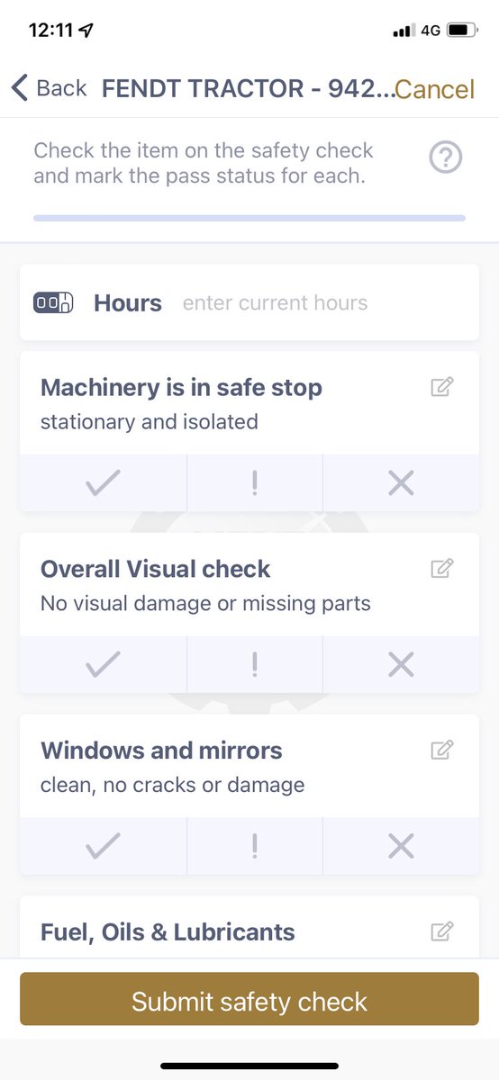 _jburman's tweet photo. Vehicle inspections now being carried out using @MeritAgCheck. Every vehicle and implement fitted with a unique QR code with records being submitted through their intuitive app eliminating paperwork. #farmsafety #vehicleinspections #meritagcheck #machinerychecks https://t.co/5HjFWlNMqy