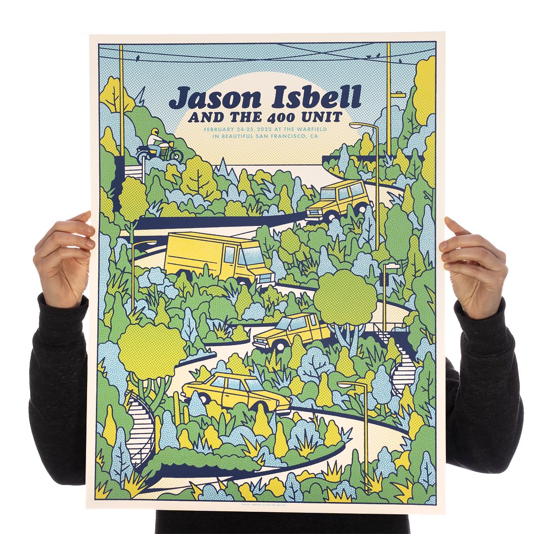 Our <a href="/JasonIsbell/">jason's old account</a> San Francisco print is now available on our site 🙃

shop.thehalfandhalf.com/collections/gi…