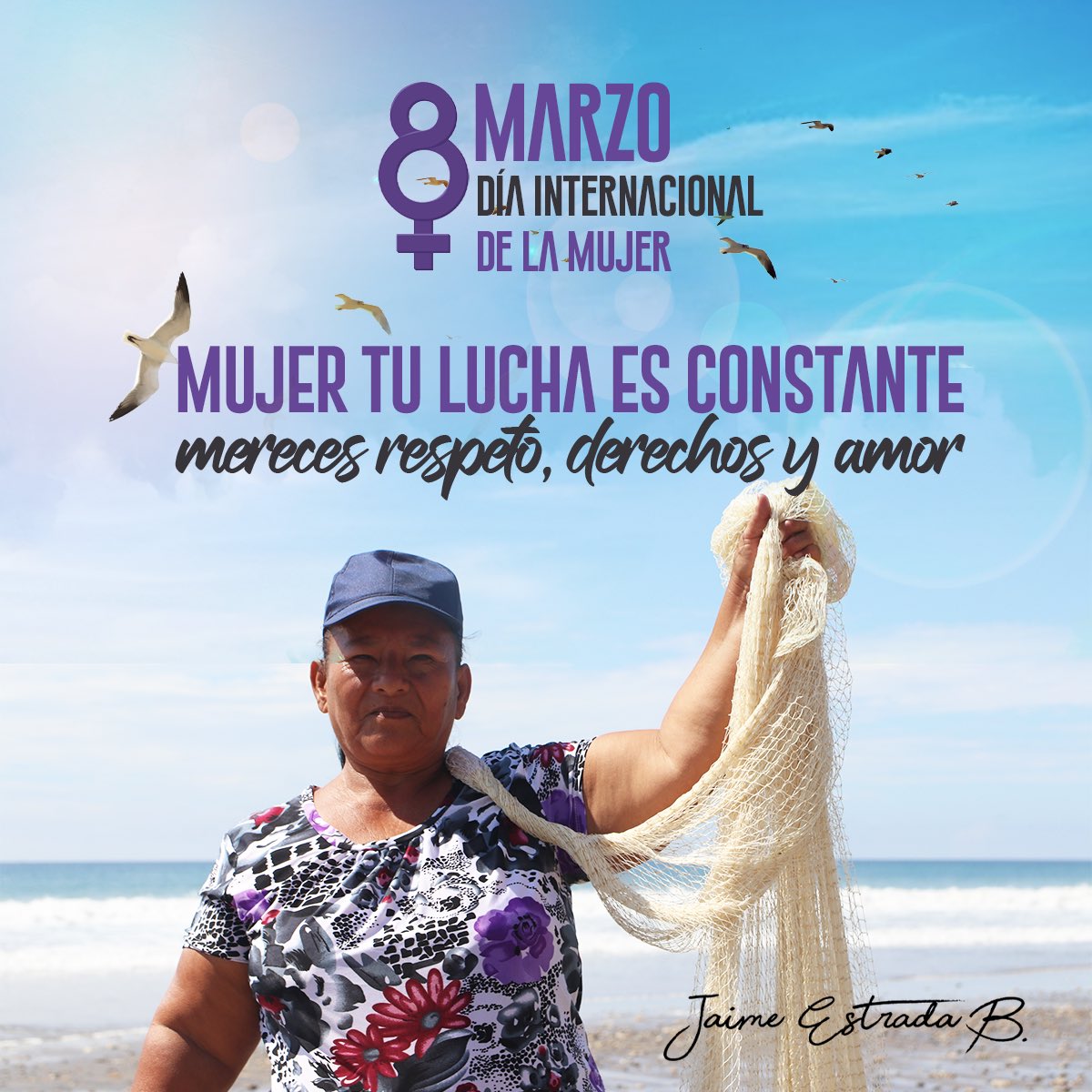 JaimeEstradaB's tweet photo. Nada tan importante como una Mujer, en ellas siempre veo la madre, la esposa abnegada, la hermana cariñosa, la abuela compasiva, por eso son lo que más respeto y más quiero.

¡Feliz Día Internacional de la Mujer!  💃🏽🧍🏼‍♀️🏌️‍♀️🏄‍♀️👩🏻‍🎓👩🏼‍🍼 https://t.co/8oj7TyF9oQ