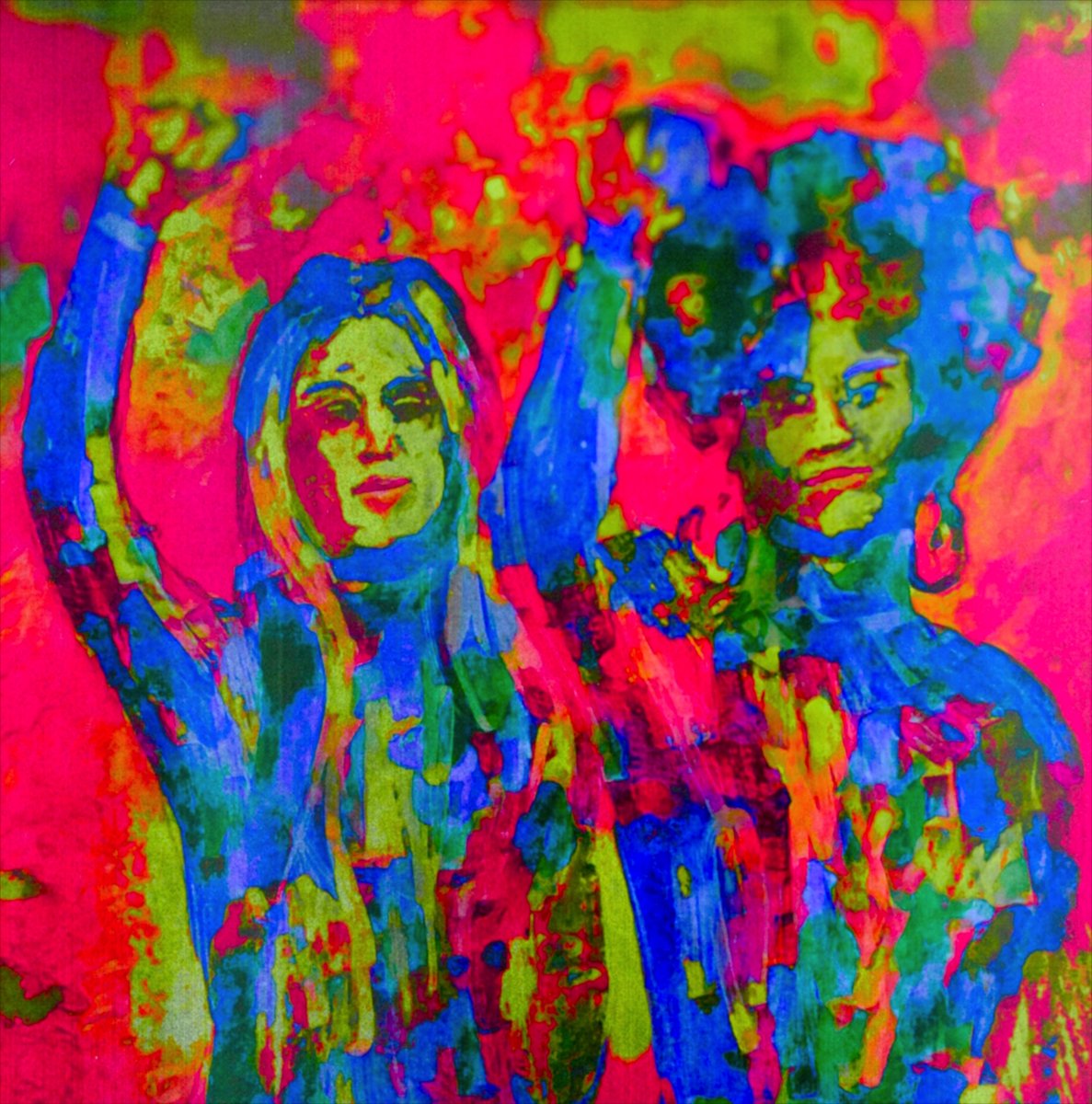 Honoring #InternationalWomensDay. 

#GloriaSteinem #DorothyPitmanHughes #InternationalWomensDay2022 #portrait #portraits #feminism #socialjustice #hecksign