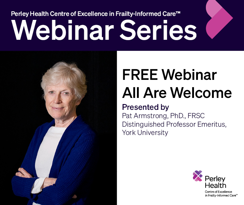 PerleyHealth's tweet photo. Join us tomorrow, Mar 9th @ 12 PM for our #free webinar, "Why Keep Long-Term Residential Care?" 
Register now to hear Dr. Armstrong discuss the benefits of long-term care, the critiques of long-term care, and the future of long-term care:
https://t.co/pAsz2zppXH #LTC #Webinar https://t.co/VTnXqJ1Wmm