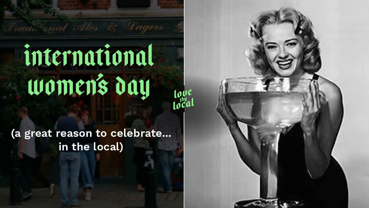 lovethylocal's tweet photo. Today is a celebration of the ladies! We recognise all the amazing women who work in pubs and bars, providing a fantastic service! So, probably the best way to show the appreciation is to raise a glass to them in the pub! 
#lovethylocal #mesqueunpub #internationalwomensday https://t.co/NnBOvyUAbT