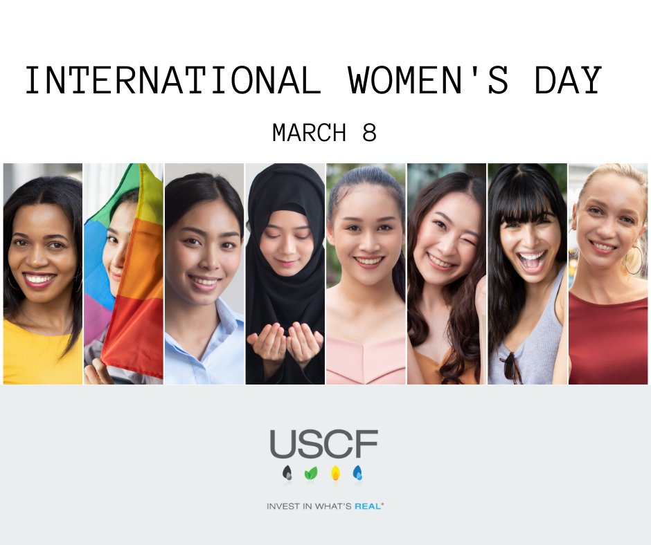 USCFInvestments's tweet photo. Celebrating all #unstoppable women today and everyday. https://t.co/dmUIWmr3fg