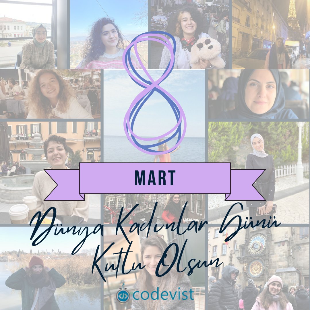 codevist's tweet photo. Tüm emekçi Kadınların 8 Mart Dünya Kadınlar Günü Kutlu olsun🌸

''Dünyada her şey kadının eseridir"
 (Mustafa Kemal Atatürk)

#8mart #dünyakadınlargünü https://t.co/hWY0ERYMCl
