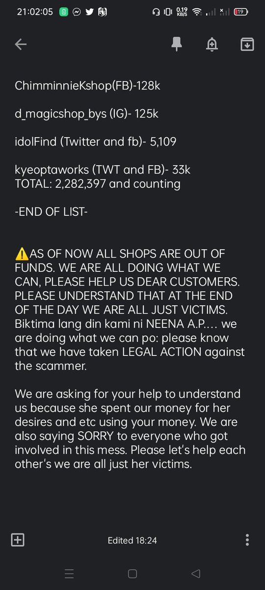 taeberrymerch's tweet photo. DISCLAIMER: Don't attack them or false accusations. They are all just victims including myself [not by funds but by false accusations towards me] of Miss Neena/Yiseobangtan. https://t.co/R62jQEutyt
