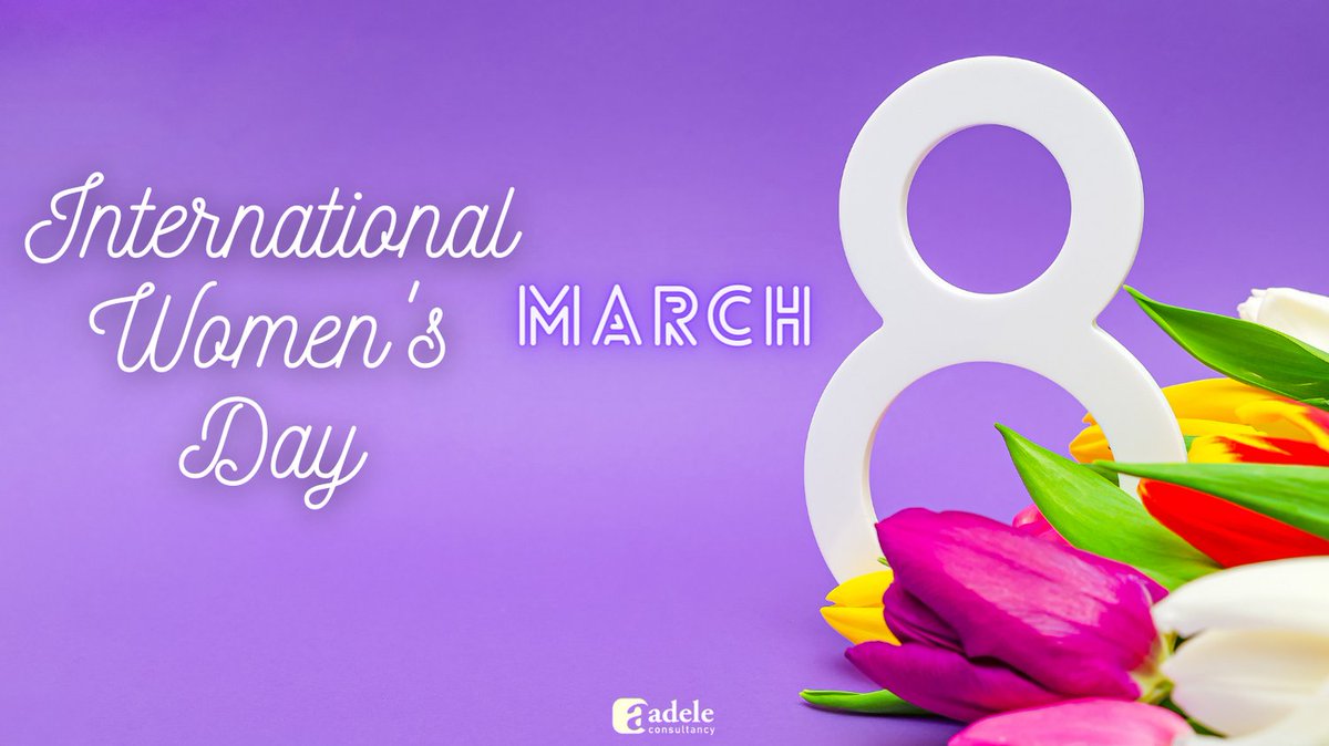 AdeleConsultant's tweet photo. As we celebrate International Women's Day 2022, lend your support to gender equality towards a sustainable tomorrow. #internationalwomensday https://t.co/tBe5D6wHku