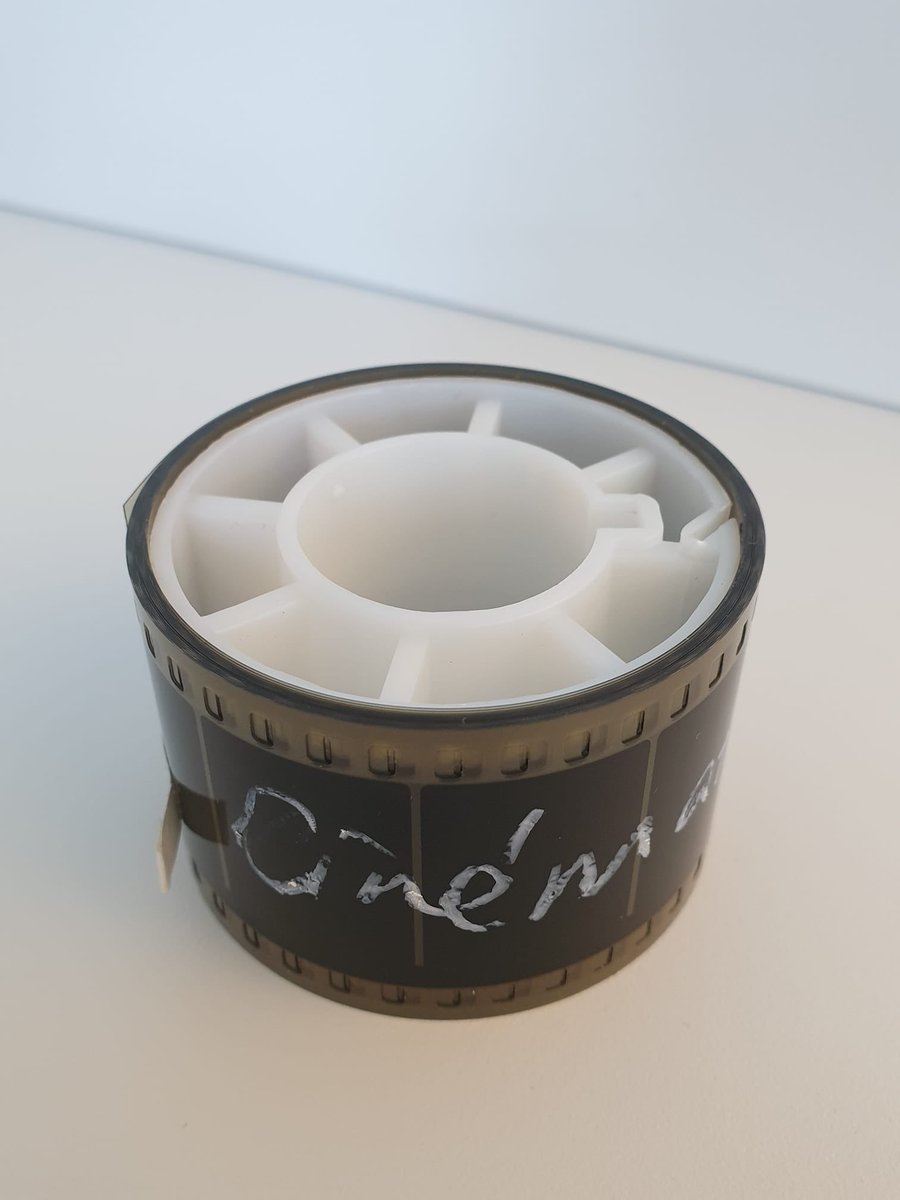 cinemathequech's tweet photo. La boîte du centenaire de @vsa_aas en balade dans notre Centre de recherche et d'archivage à Penthaz avant son départ pour la @sapa_swiss ! https://t.co/rO3AHLpb8U