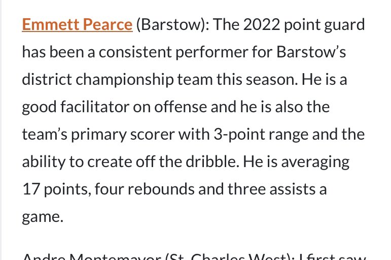 Combo guard that plays extremely hard, high GPA and ACT, 38% 3 pt shooter, & a leader on and off the court! Small college coaches should be all over @em23tt ! Doesn’t matter how good your team is, he will find a way to make it better through grit and passion! @Collegebbopens