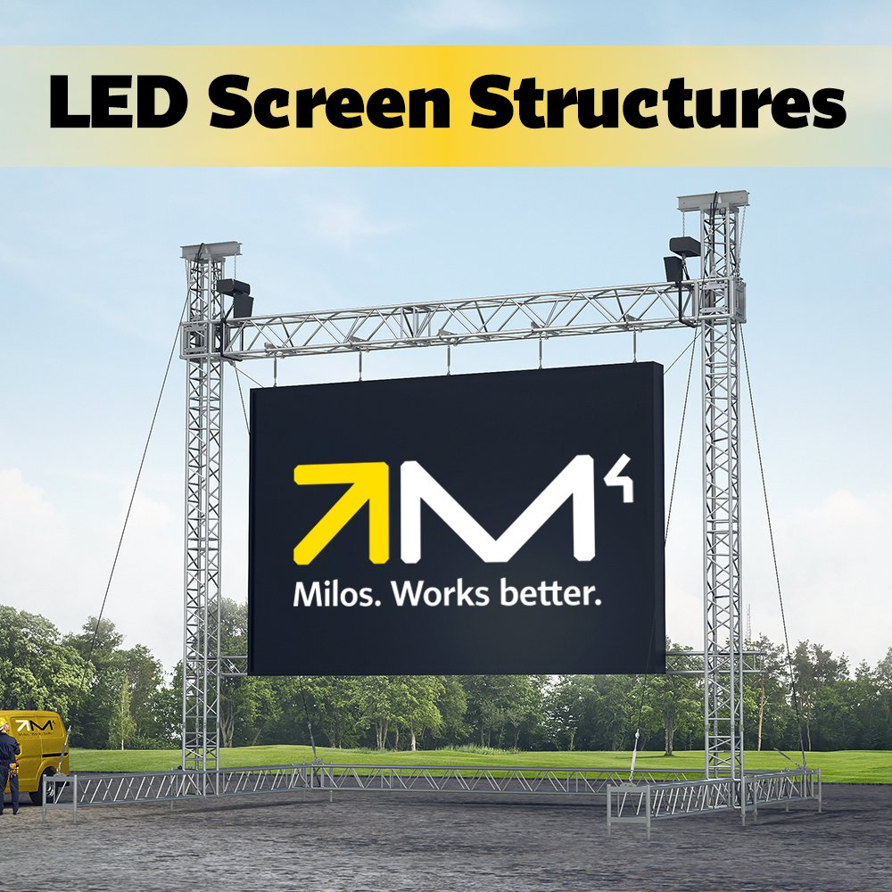 Area4Industries's tweet photo. Whole range of MILOS LED Screen Structures here:
https://t.co/1k6RQtDCxC

MILOS. A 25+ years young brand, with fast, flexible, and affordable quality solutions. “MILOS. Works Better” https://t.co/OuiXndhaji