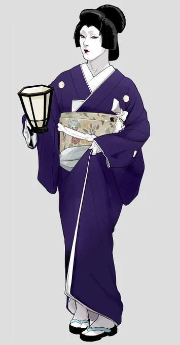 最近みた一條大蔵譚のお京さんとずっと描きたかった仇ゆめの深雪太夫～～😽💨💨 