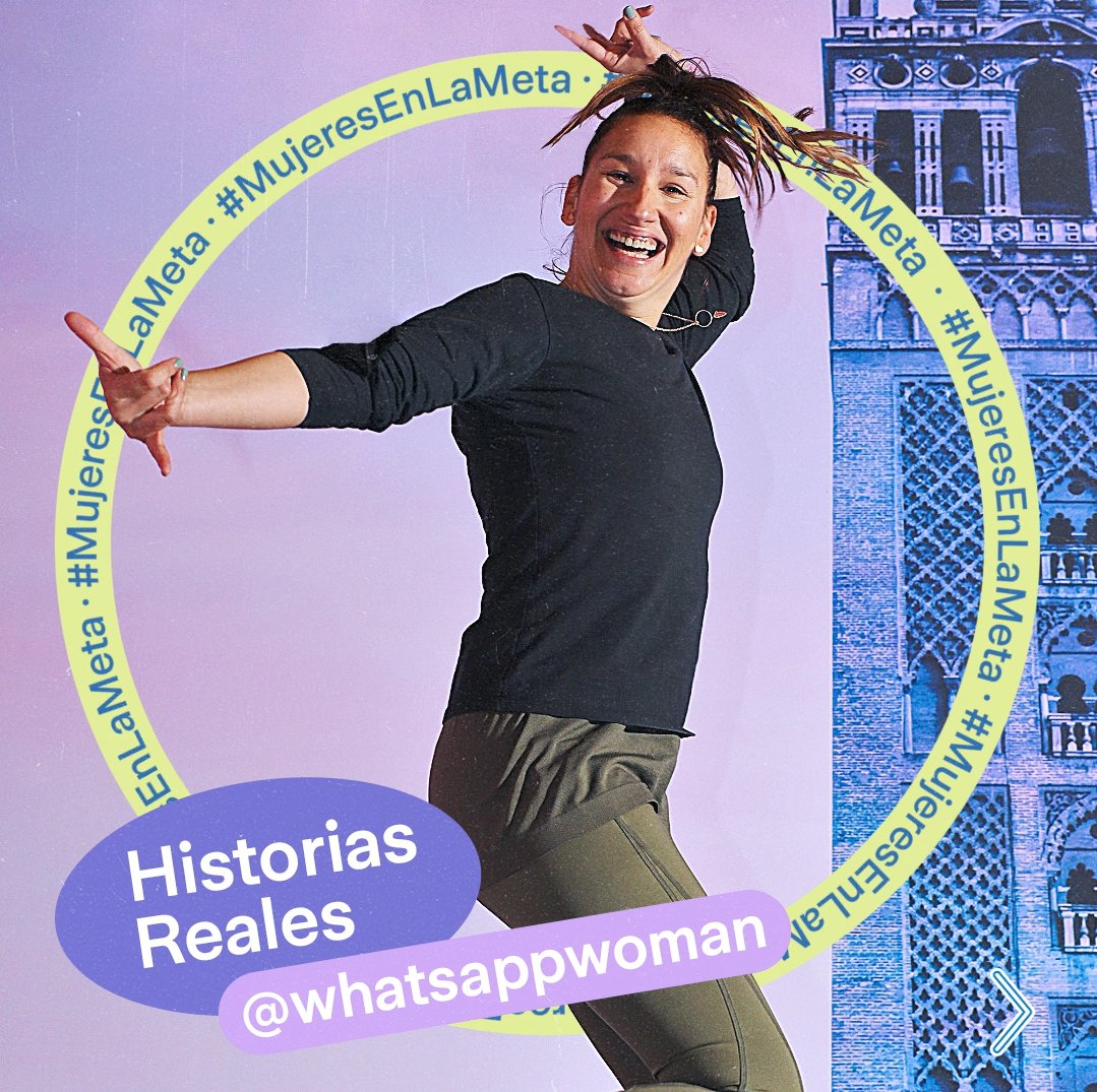 ZurichSeguros's tweet photo. Queremos más mujeres referentes en el running para que seamos más #MujeresEnLaMeta. Conoce la historia épica de @WhatsAppWoman_  , que ha corrido este año el @maratonsevilla 🏃‍♀✊ ¡Inspirándonos juntas podemos conseguirlo! https://t.co/mjYS25r5gN