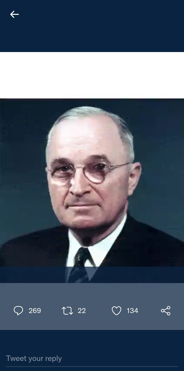 UncleFrontRunnr's tweet photo. @claysmith79 💥 Boom!  Truman.  Alright. The buck stops here. https://t.co/u1ryC1wsrS