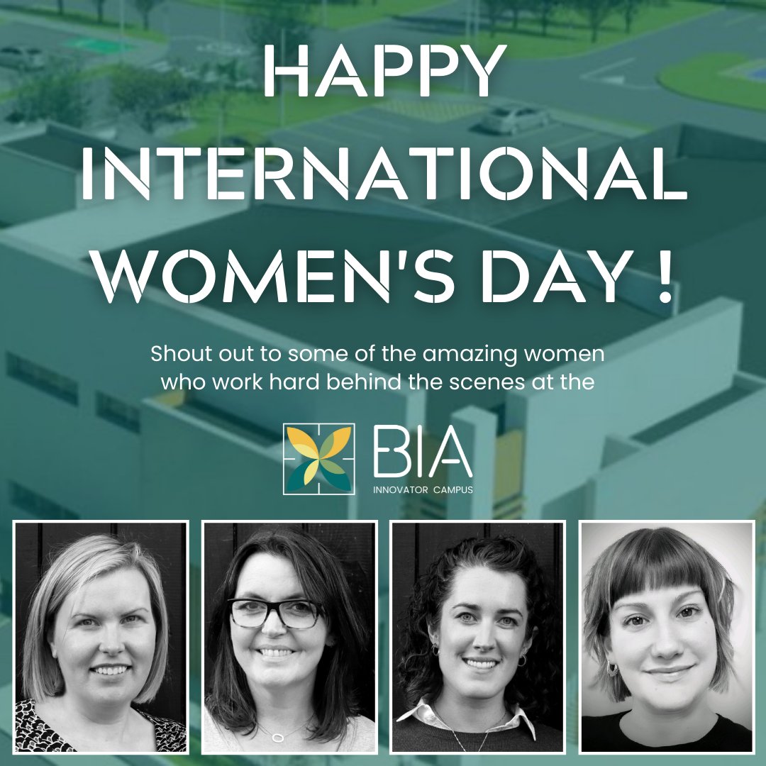 bia_innovator's tweet photo. International Women's Day is an important day to celebrate strong, independent women worldwide for everything they have done. 

Here at the @bia_innovator Campus, we are lucky to be joined by a few great women of our Industry. https://t.co/1CUKN0XfMN