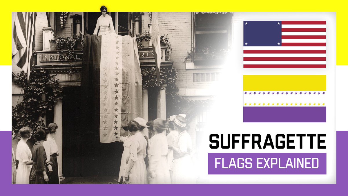 For #InternationalWomensDay, take a minute to learn about the flags of the Suffragette Movement (and help me find Alice Paul’s flag!)

Full Video: youtu.be/bfSdujTuDDM