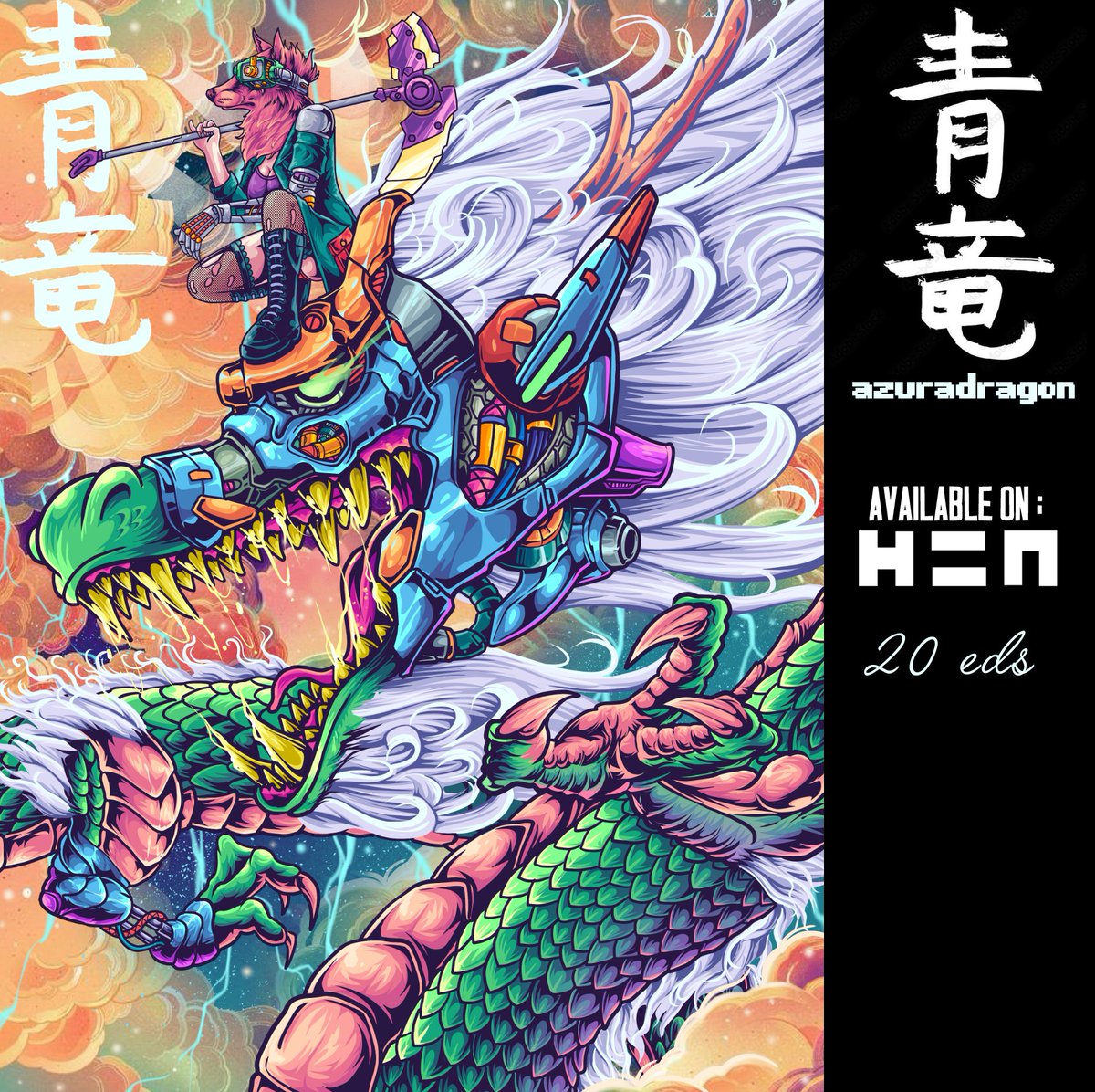 ruangsunyiart's tweet photo. NEW DROP
AZURADRAGON
20 eds
1 #tezos

🚀 https://t.co/zRcRdSkE6S
🚀 https://t.co/jHnSH92EnV

#nftr #nfts #NFTCommmunity #nftart #nftcollector #NFTProject #NFTdrops #tezosnft #tezosart #tezosnfts #tezoscollectors #tezos https://t.co/snoxD1P87l