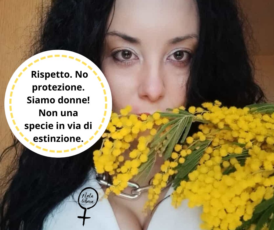 oldladadyx77's tweet photo. Rispetto. No protezione.
Siamo donne! Non una specie in via di estinzione.

Nata Libera e Hilary Di Roberto per l'8 Marzo

#natalibera
#tuttociòchesono https://t.co/te1RRFlCf9
