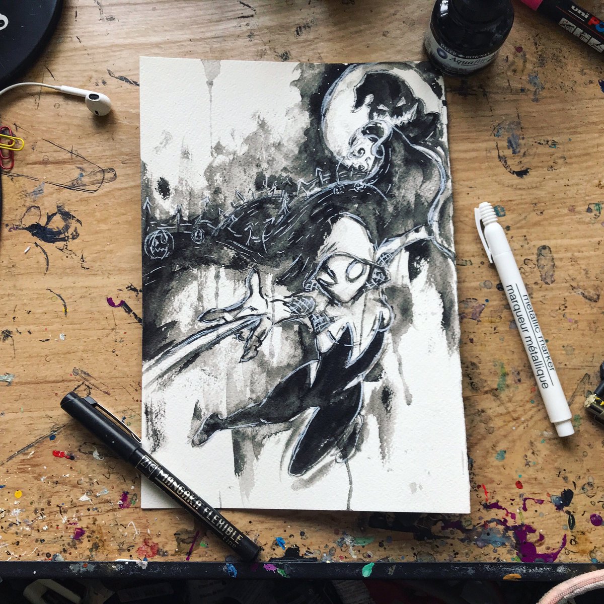 JennuhleeButch's tweet photo. If ya want to support a female artist on #WomensDay I’d love your support🖤🖤🖤 https://t.co/Wojr9DzZKv
🖤🖤🖤
#WomenDay2022 #spidergwen #ArtistaFavoritaFemenina #femaleartist https://t.co/vpPqjrrAgU