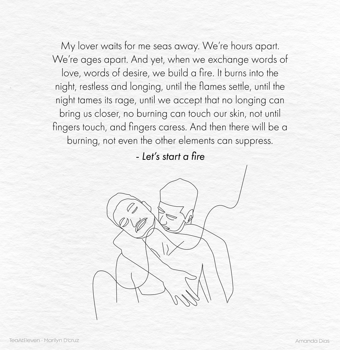 When I think of love, I think of the ways we express it. I'm a writer, I'm partial towards 'words'. But <a href="/amanda94dias/">Amanda Dias</a> and I explored the languages of 'affection', 'touch', and 'words', to bring to you ✨Notes on Seduction✨
.
opensea.io/collection/not…
.
#WomenInNFTs #NFTs