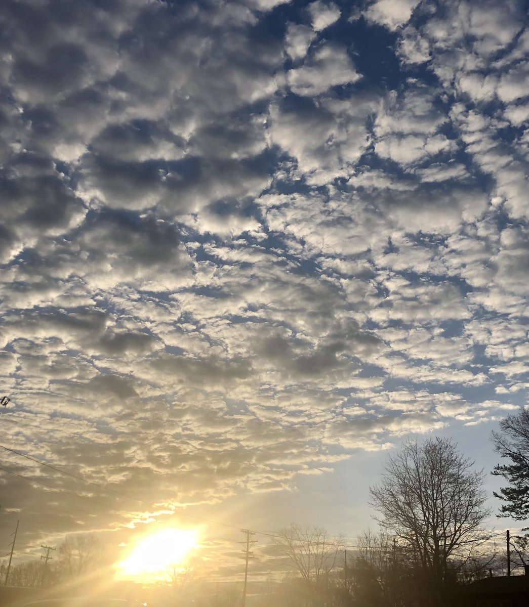Sunrise in Summerfield, NC #Sunrise #Summerfield #NC #Clouds #SunnyDay