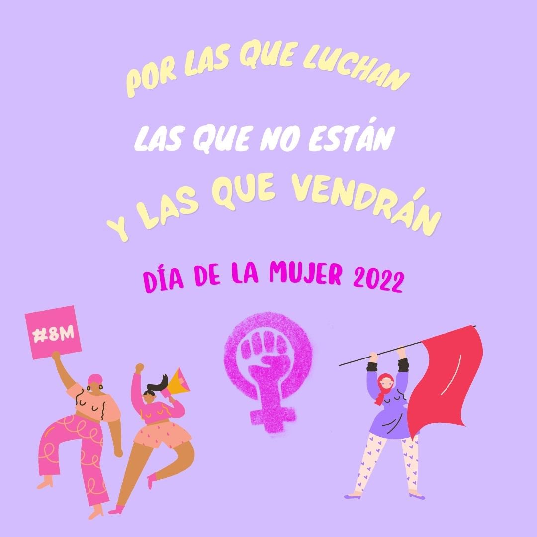 En este #8m Un homenaje a las luchadoras de todo Chile en su incansable trabajo por el desarrollo de las culturas y las artes.

A quienes han pasado por aquí, 
Las que han tenido que partir 
Las que nos acompañan 
Y las que llegarán.
Gracias infinitas 
8m 
#8m2022
#8marzo 
✊✊🏻👭