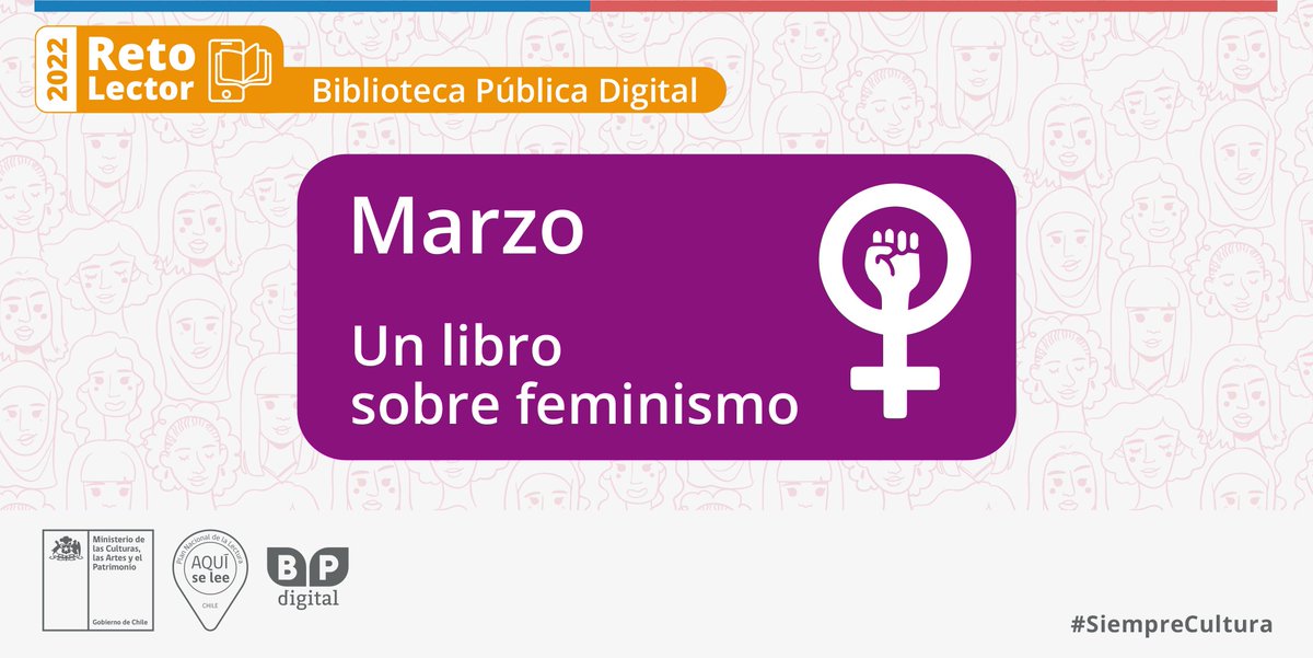 🟣 #Especial8MBPDigital | En el Día de la Mujer encuentra en nuestra plataforma el #RetoLectorBPDigital 2022. Este mes corresponde leer un libro feminista. Descubre nuestra colección especial y sigue avanzando con el desafío. #8Marzo2022 #8M