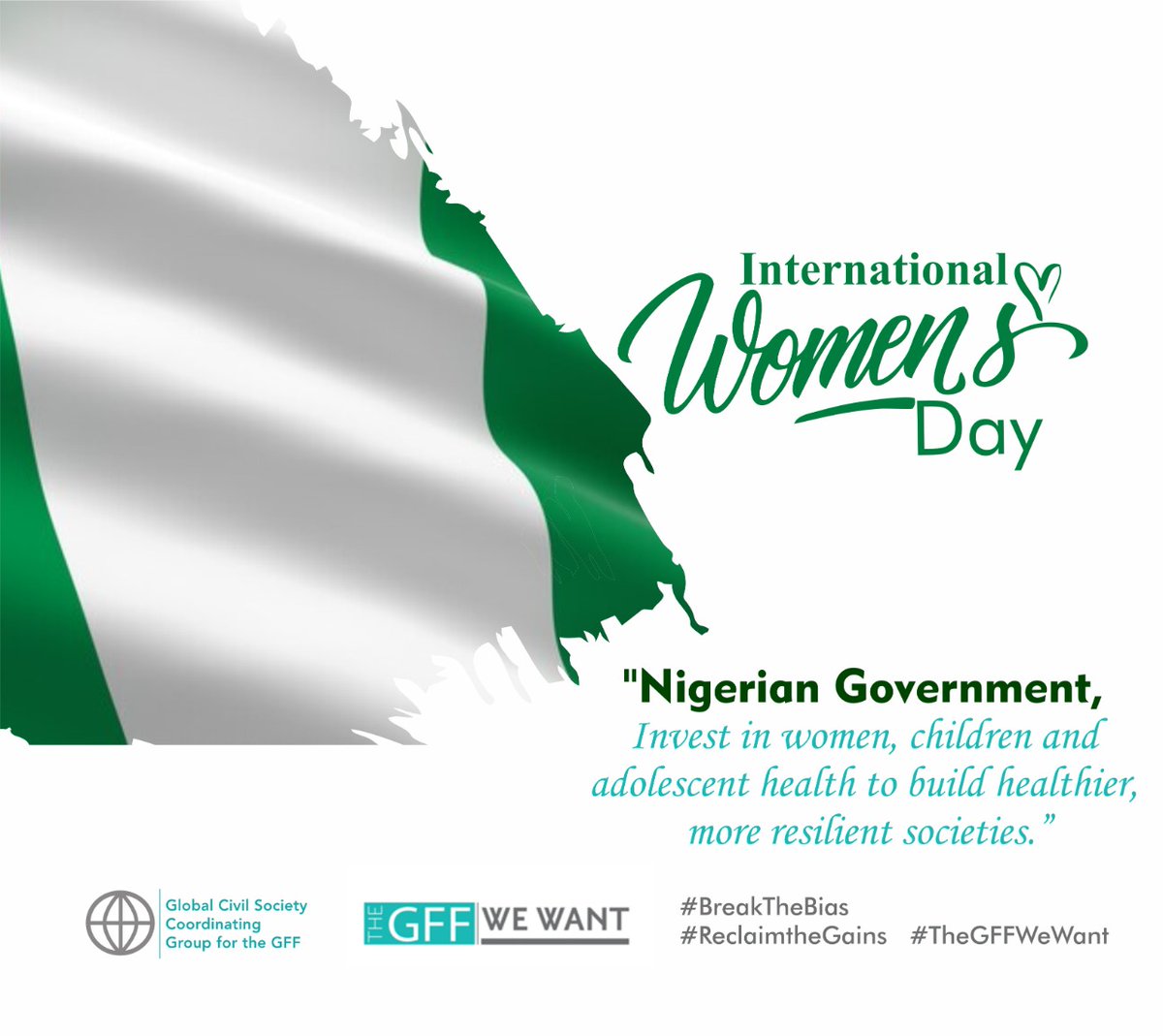 #BreakTheBias by challenging the barriers women and girls face accessing health services. #InternationalWomensDay @NhisNg @NphcdaNG @Fmohnigeria @theGFF @AHBNetwork @UHC_Day @WGHGermany @Wavaorg